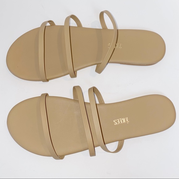 TKEES | Shoes | Tkees Emma Slides Sandals Cocoa Butter | Poshmark